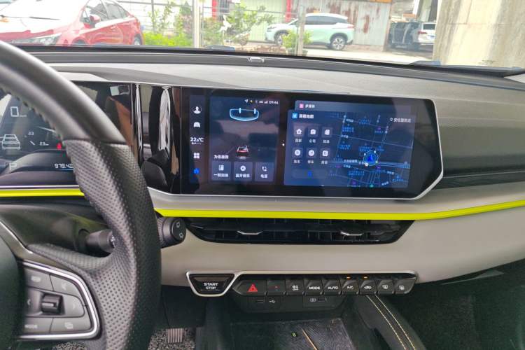 Used Geely Auto Coolray 2022 Bin Yue COOL 1.5TD DCT Hot Engine Edition Audio And AC Panel