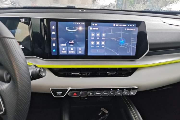 Used Geely Auto Coolray 2022 Bin Yue COOL 1.5TD DCT Hot Engine Edition Audio And AC Panel