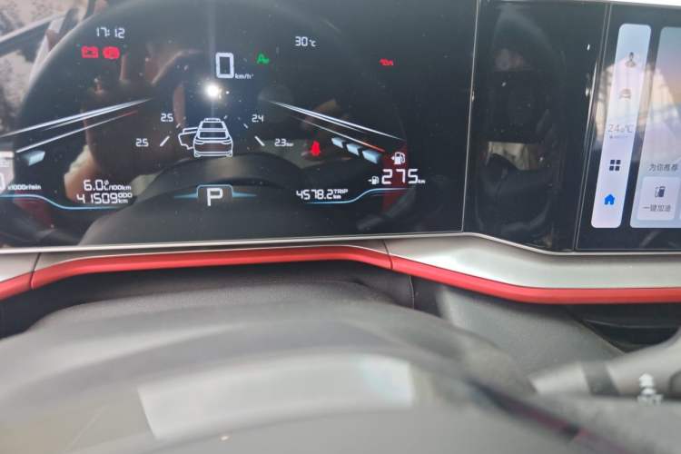 Used Geely Auto Coolray 2022 Bin Yue COOL 1.5TD DCT Hot Engine Edition Odometer Close Up