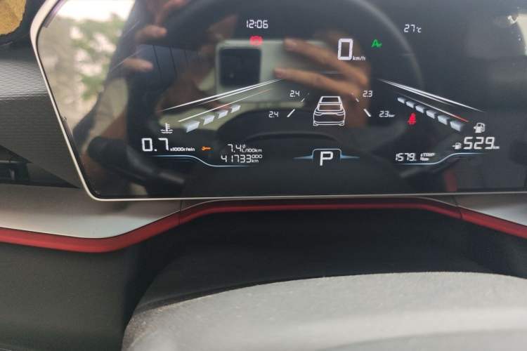 Used Geely Auto Coolray 2022 Bin Yue COOL 1.5TD DCT Hot Engine Edition Odometer Close Up