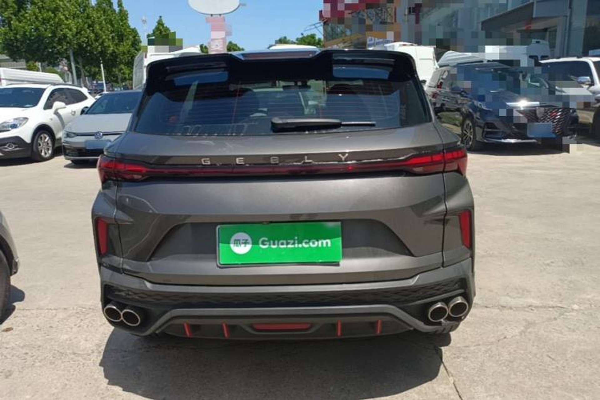 Used Geely Auto Coolray 2022 Bin Yue COOL 1.5TD DCT Hot Engine Edition Rear