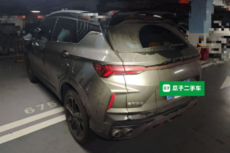 Used Geely Auto Coolray 2022 Bin Yue COOL 1.5TD DCT Ignite Edition Rear Left 45 Deg