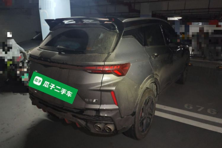 Used Geely Auto Coolray 2022 Bin Yue COOL 1.5TD DCT Ignite Edition Rear Right 45 Deg