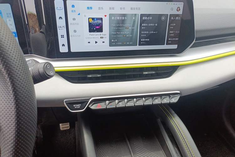 Used Geely Auto Coolray 2022 Bin Yue COOL 1.5TD DCT Battle Edition Audio And AC Panel
