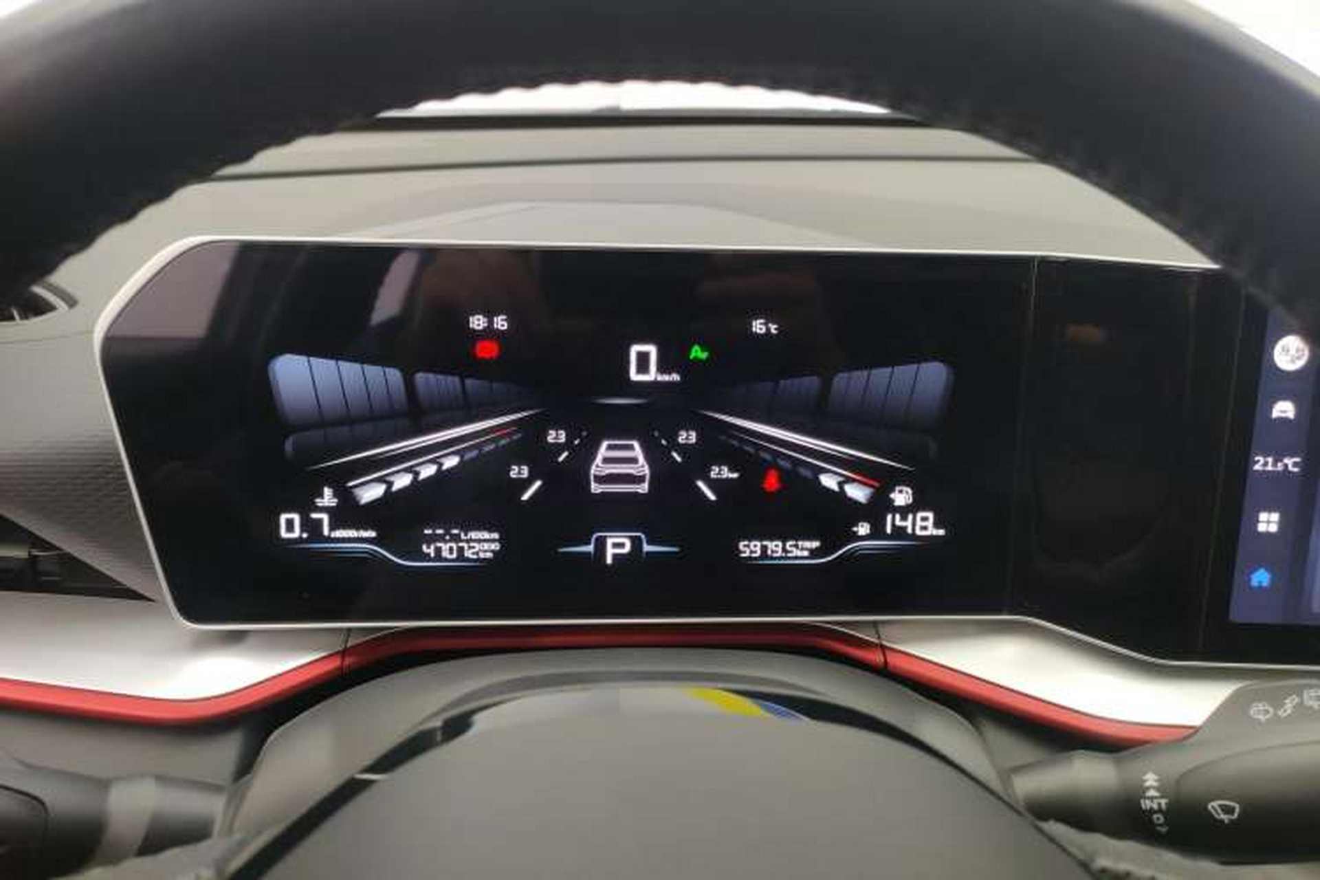 Used Geely Auto Coolray 2022 Bin Yue COOL 1.5TD DCT Hot Engine Edition Instrument Cluster