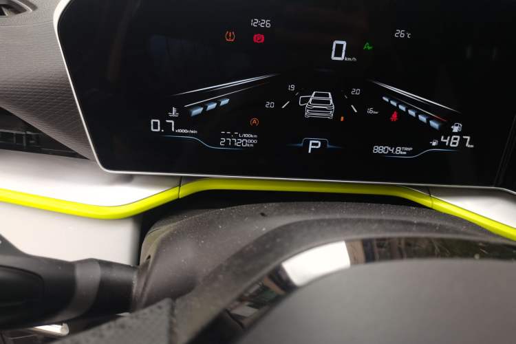 Used Geely Auto Coolray 2022 Bin Yue COOL 1.5TD DCT Hot Engine Edition Odometer Close Up