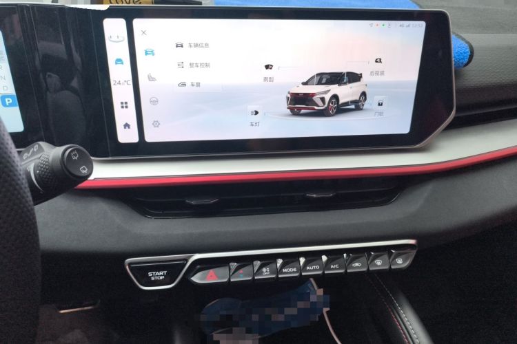 Used Geely Auto Coolray 2022 Bin Yue COOL 1.5TD DCT Battle Edition Audio And AC Panel