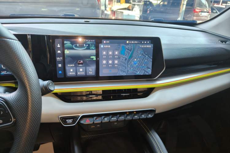 Used Geely Auto Coolray 2022 Bin Yue COOL 1.5TD DCT Ignite Edition Audio And AC Panel