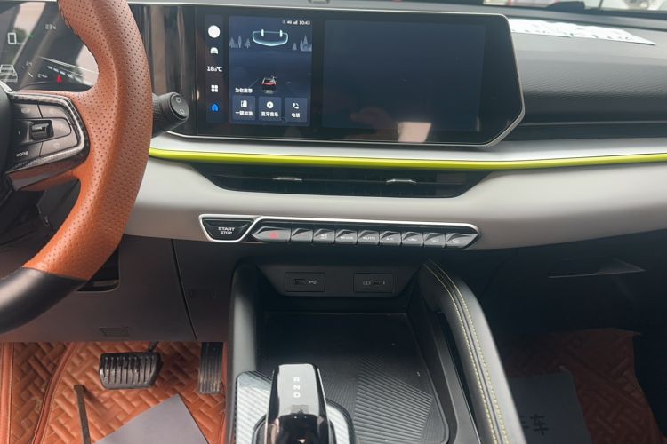 Used Geely Auto Coolray 2022 Bin Yue COOL 1.5TD DCT Hot Engine Edition Audio And AC Panel