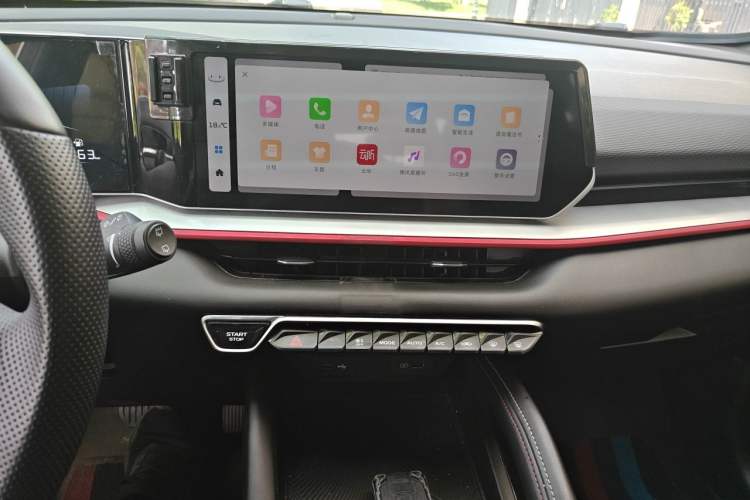 Used Geely Auto Coolray 2022 Bin Yue COOL 1.5TD DCT Hot Engine Edition Audio And AC Panel