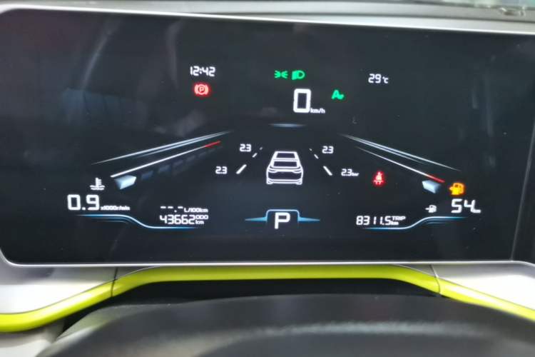 Used Geely Auto Coolray 2022 Bin Yue COOL 1.5TD DCT Hot Engine Edition Instrument Cluster