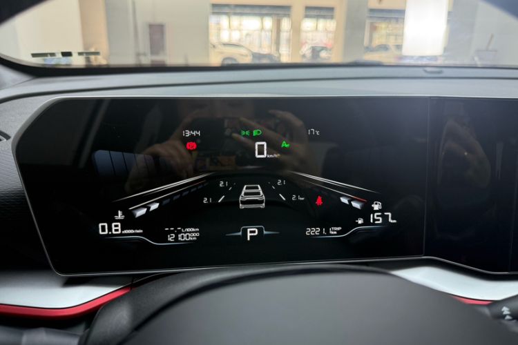 Used Geely Auto Coolray 2022 Bin Yue COOL 1.5TD DCT Hot Engine Edition Odometer Close Up