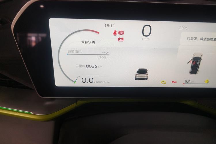 Used Geely Auto Coolray 2022 Bin Yue COOL 1.5TD DCT Battle Edition Odometer Close Up