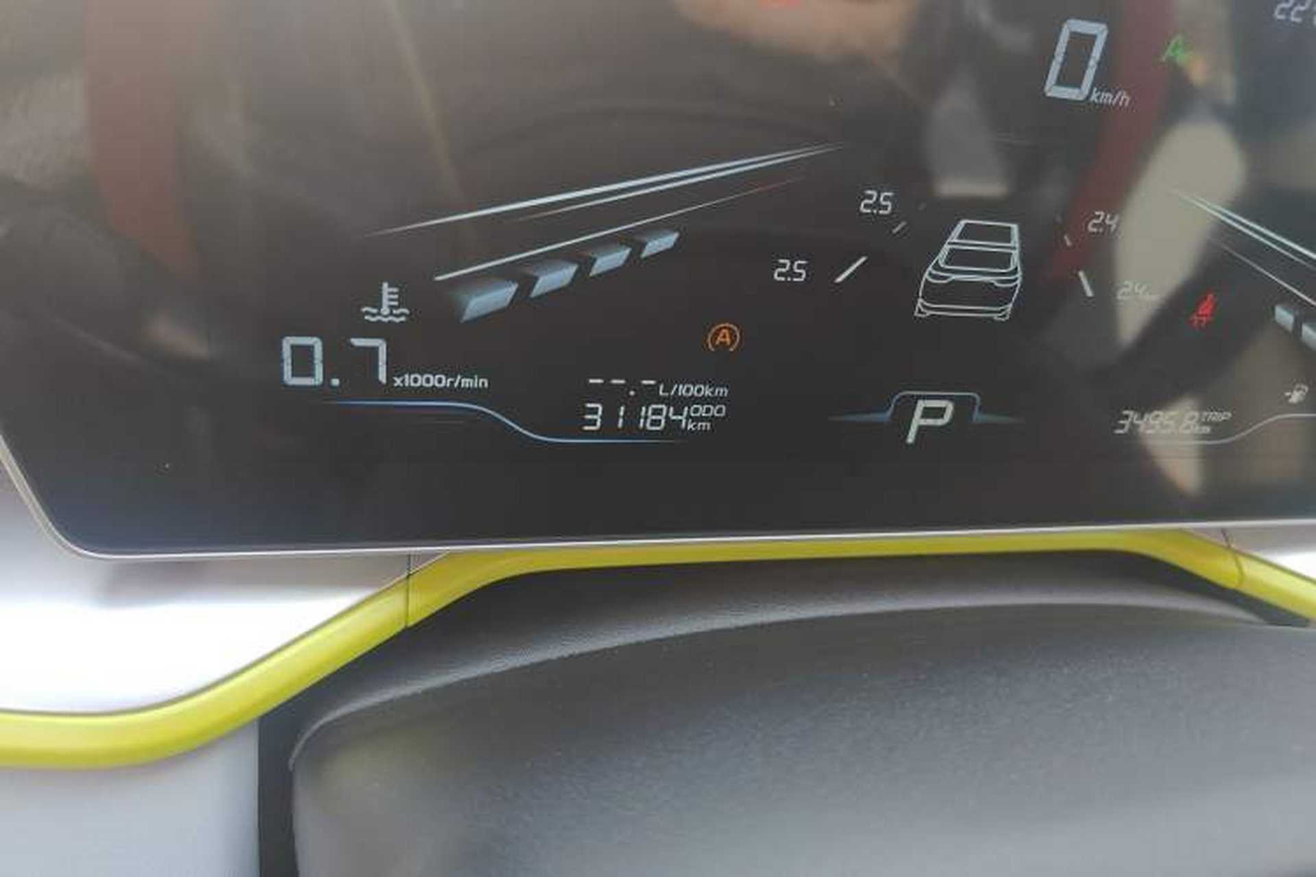 Used Geely Auto Coolray 2022 Bin Yue COOL 1.5TD DCT Hot Engine Edition Odometer Close Up