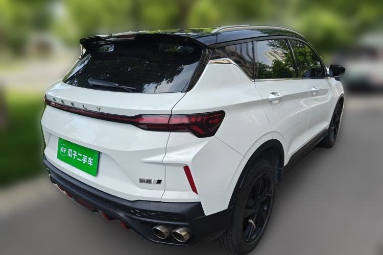 Used Geely Auto Coolray 2022 Bin Yue COOL 1.5TD DCT Hot Engine Edition Rear Right 45 Deg