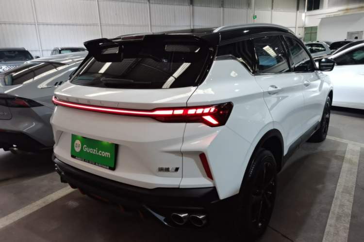 Used Geely Auto Coolray 2022 Bin Yue COOL 1.5TD DCT Hot Engine Edition Rear Right 45 Deg