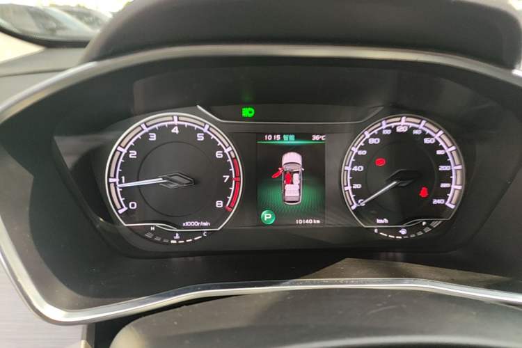 Used Geely Auto Coolray 2023 1.5T DCT Platinum Edition Instrument Cluster