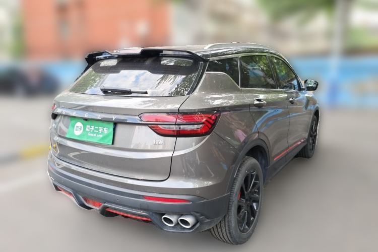 Used Geely Auto Coolray 2023 1.5T DCT Diamond Edition Rear Right 45 Deg