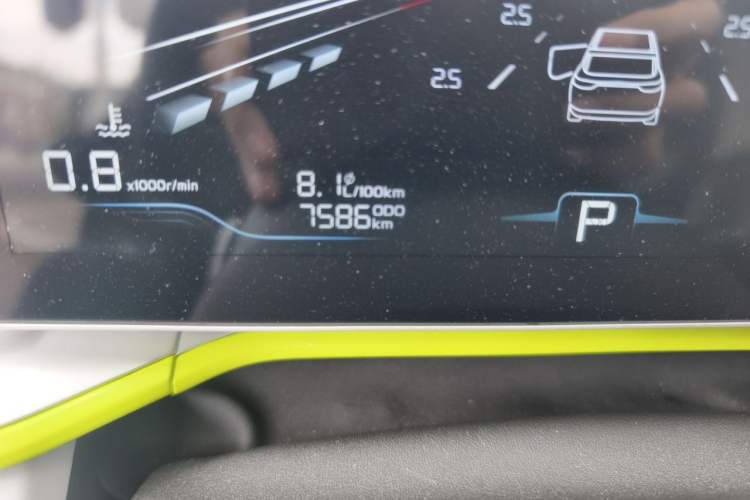 Used Geely Auto Coolray 2023 Bin Yue COOL 1.5TD DCT Champion Edition Odometer Close Up