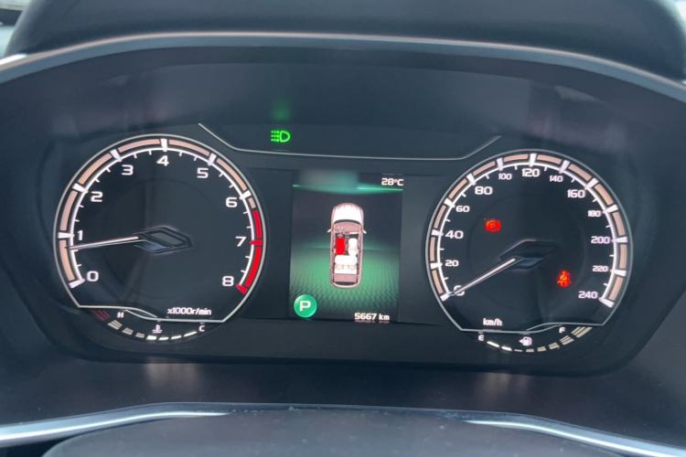 Used Geely Auto Coolray 2023 1.5T DCT Platinum Edition Instrument Cluster