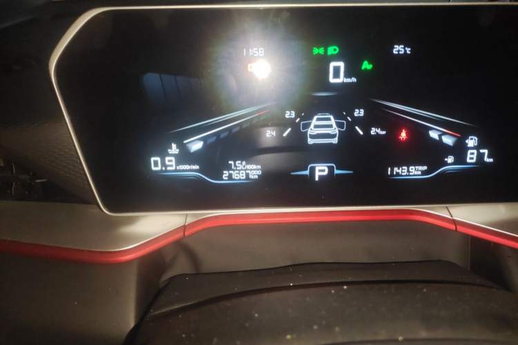 Used Geely Auto Coolray 2023 Bin Yue COOL 1.5TD DCT Champion Edition Odometer Close Up