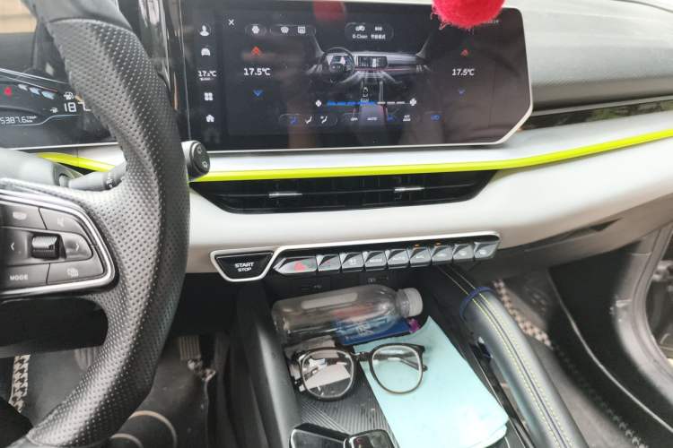 Used Geely Auto Coolray 2023 Bin Yue COOL 1.5TD DCT Champion Edition Audio And AC Panel