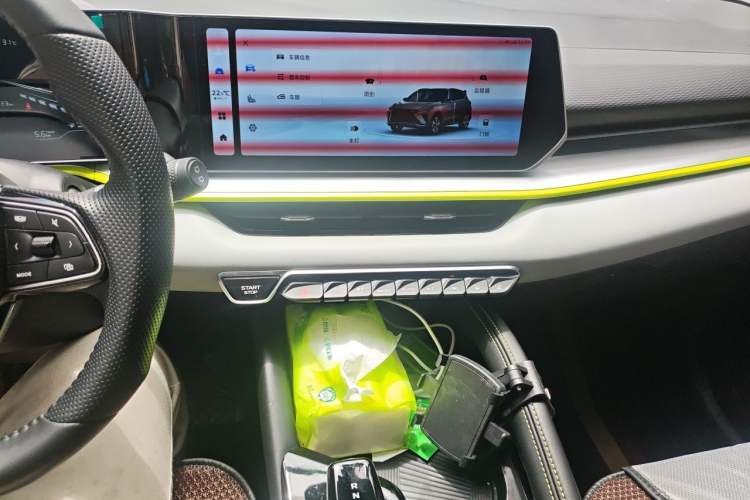 Used Geely Auto Coolray 2023 Bin Yue COOL 1.5TD DCT Champion Edition Audio And AC Panel