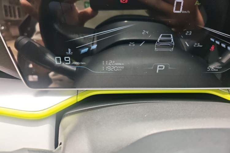 Used Geely Auto Coolray 2023 Bin Yue COOL 1.5TD DCT Champion Edition Odometer Close Up