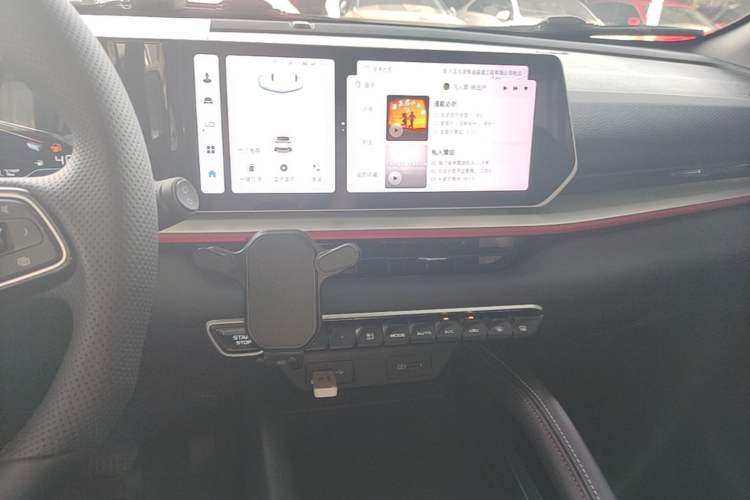 Used Geely Auto Coolray 2023 Bin Yue COOL 1.5TD DCT Champion Edition Audio And AC Panel