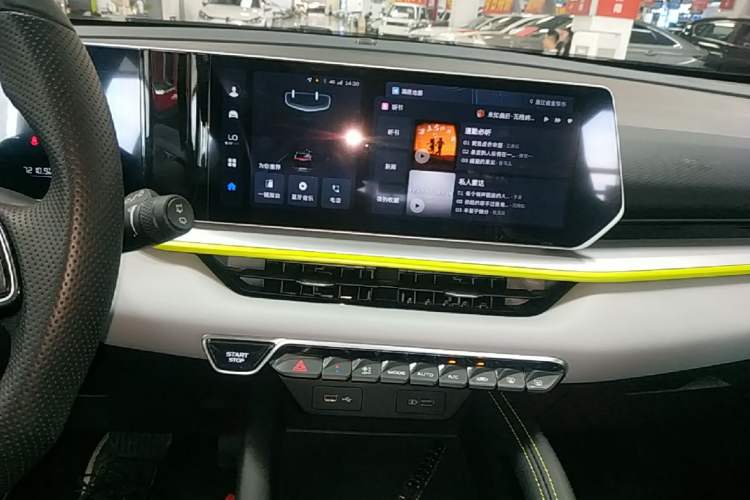 Used Geely Auto Coolray 2023 Bin Yue COOL 1.5TD DCT Champion Edition Audio And AC Panel