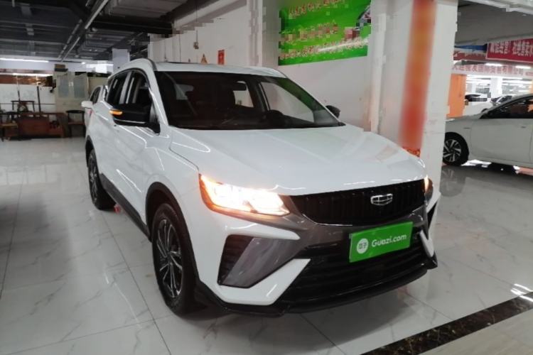 Used Geely Auto Coolray 2023 1.5T DCT Platinum Edition Front Right 45 Deg