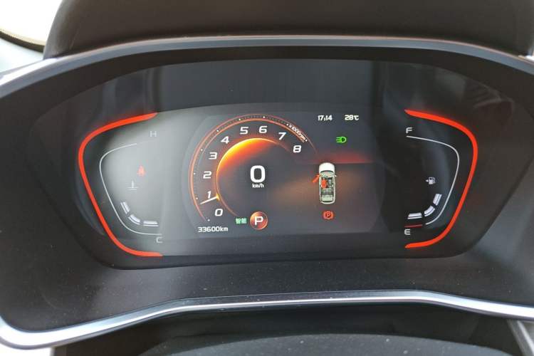 Used Geely Auto Coolray 2023 1.5T DCT Diamond Edition Instrument Cluster