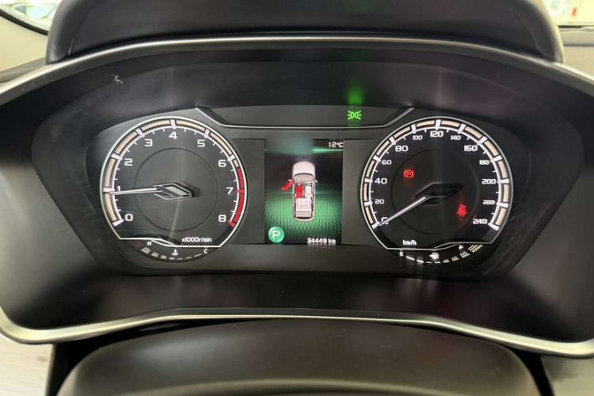 Used Geely Auto Coolray 2023 1.5T DCT Platinum Edition Instrument Cluster