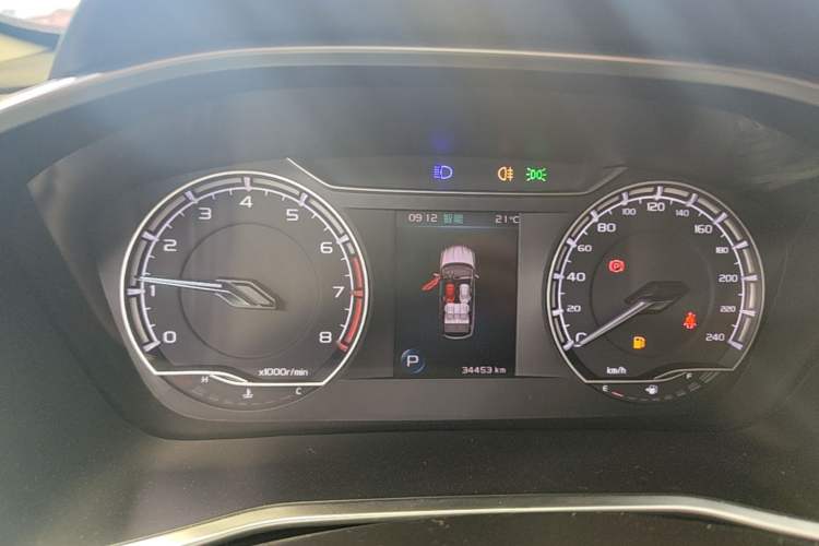 Used Geely Auto Coolray 2023 1.5T DCT Platinum Edition Instrument Cluster