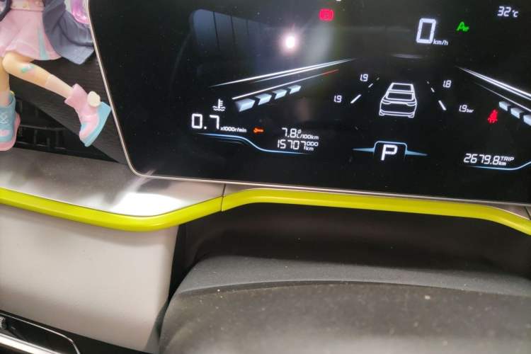 Used Geely Auto Coolray 2023 Bin Yue COOL 1.5TD DCT Champion Edition Odometer Close Up