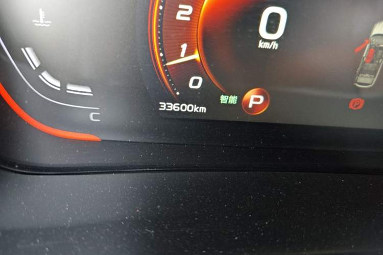 Used Geely Auto Coolray 2023 1.5T DCT Diamond Edition Odometer Close Up