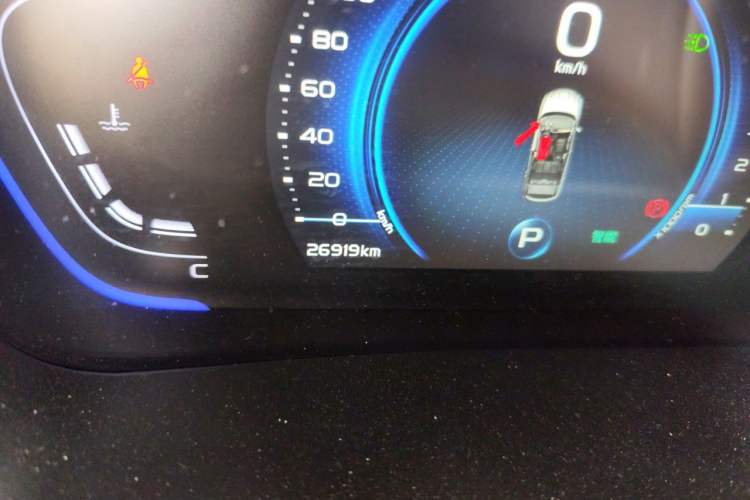 Used Geely Auto Coolray 2023 1.5T DCT Diamond Edition Odometer Close Up