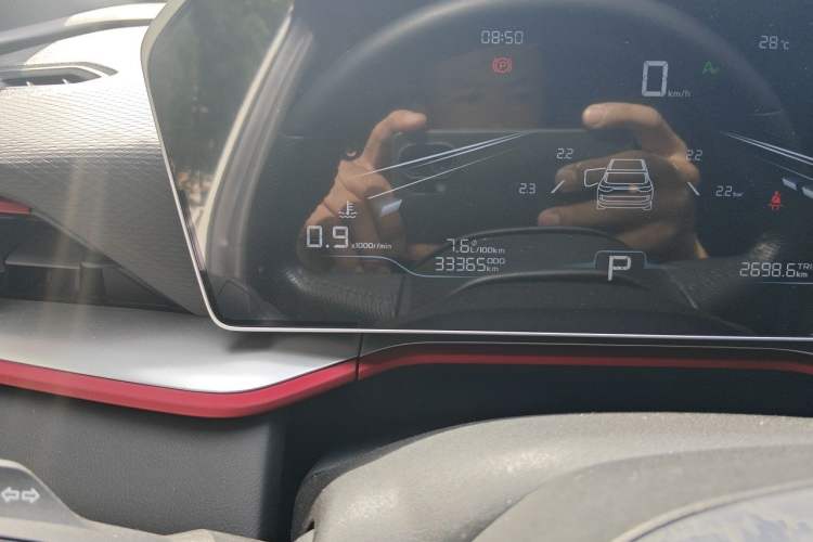 Used Geely Auto Coolray 2023 Bin Yue COOL 1.5TD DCT Champion Edition Odometer Close Up