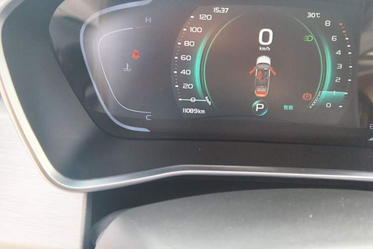 Used Geely Auto Coolray 2023 1.5T DCT Diamond Edition Odometer Close Up