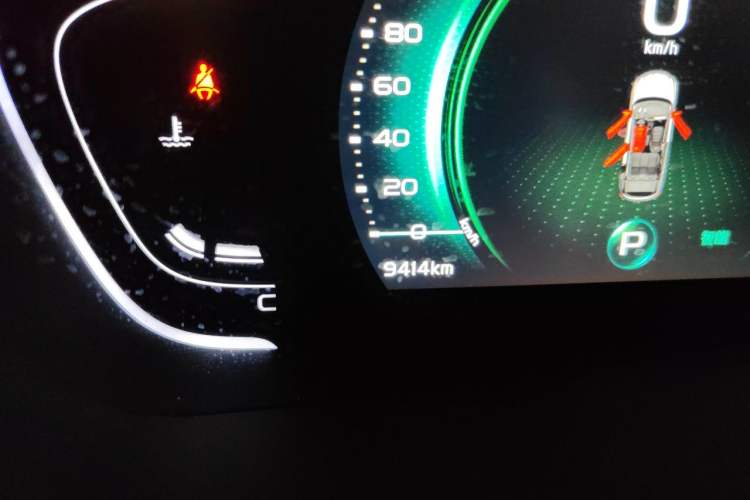 Used Geely Auto Coolray 2023 1.5T DCT Diamond Edition Odometer Close Up