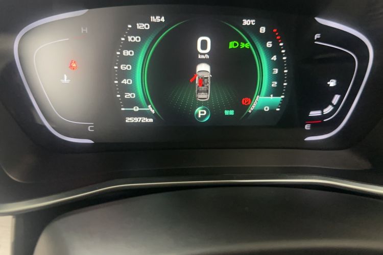 Used Geely Auto Coolray 2023 1.5T DCT Diamond Edition Odometer Close Up