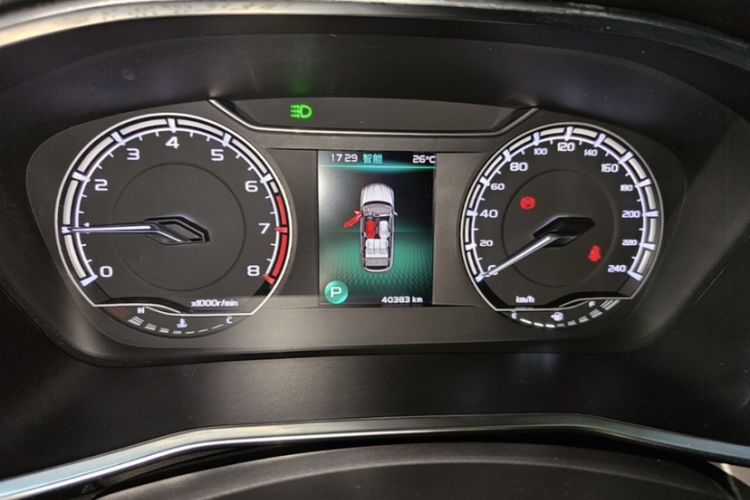 Used Geely Auto Coolray 2023 1.5T DCT Platinum Edition Odometer Close Up