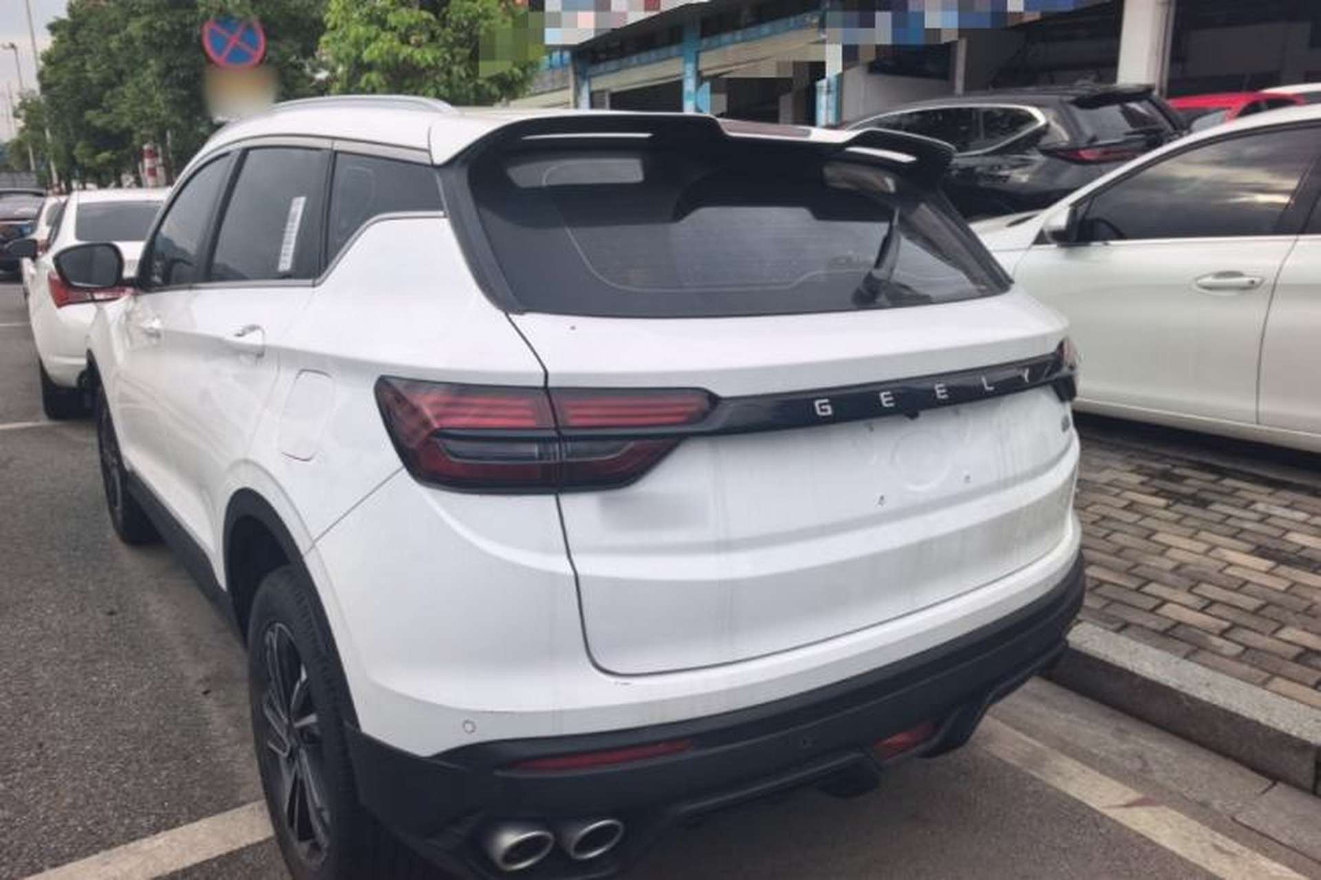 Used Geely Auto Coolray 2023 1.5T DCT Platinum Edition Rear Left 45 Deg