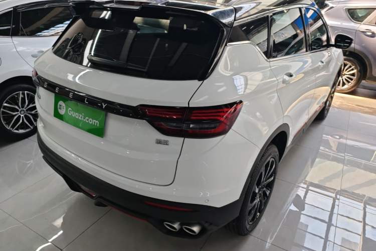 Used Geely Auto Coolray 2023 1.5T DCT Diamond Edition Rear Right 45 Deg