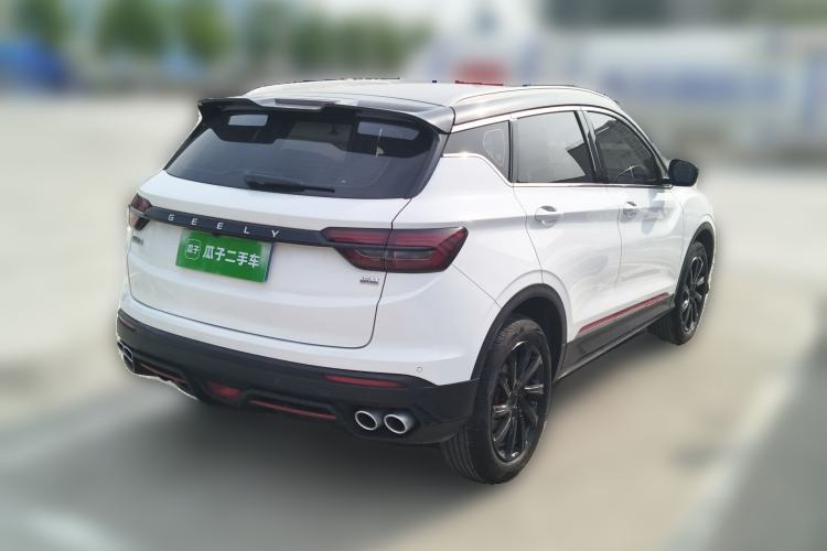 Used Geely Auto Coolray 2023 1.5T DCT Diamond Edition Rear Right 45 Deg