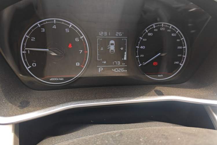 Used Geely Auto Coolray 2024 1.5T DCT Longteng Edition Odometer Close Up