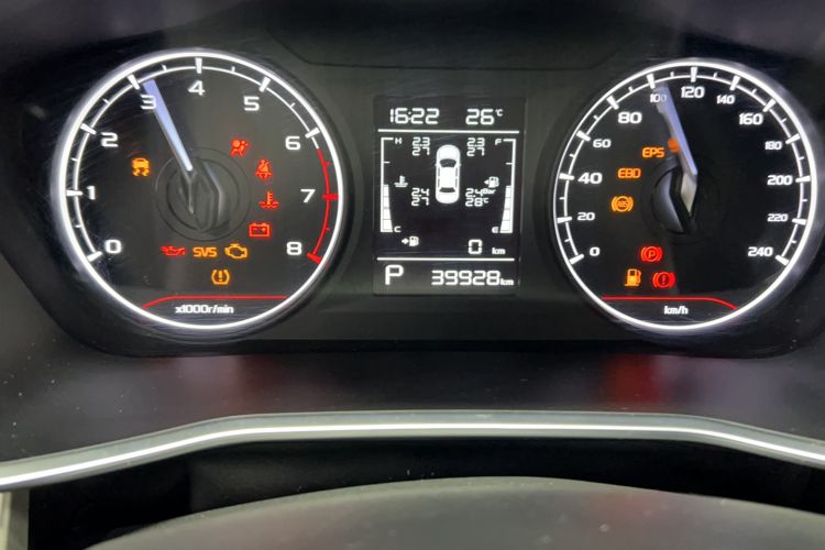 Used Geely Auto Coolray 2024 1.5T DCT Longteng Edition Odometer Close Up