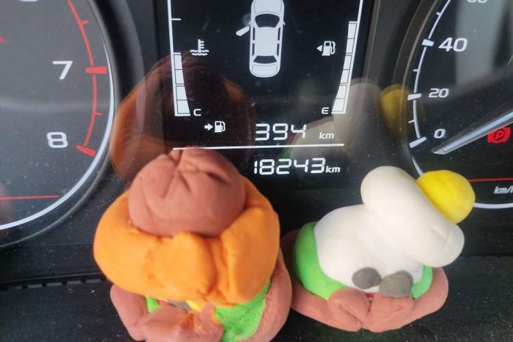 Used Geely Auto Coolray 2024 1.5T DCT Longteng Edition Odometer Close Up