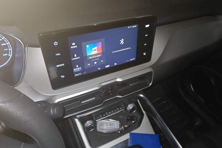 Used Geely Auto Coolray 2024 1.5T DCT Longteng Edition Audio And AC Panel