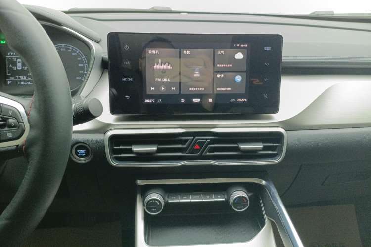 Used Geely Auto Coolray 2024 1.5T DCT Longteng Edition Audio And AC Panel
